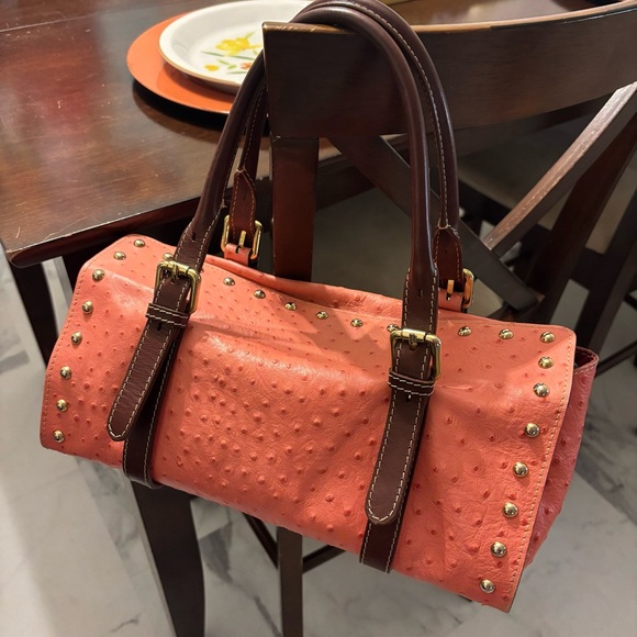 🪸Claudia Firenze🪸Pink/Coral Box Purse - Picture 3 of 5